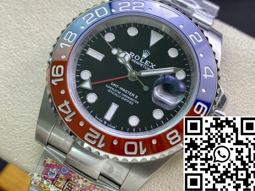 II Dial Rolex Black Master GMT Clean M126710BLRO-0002 Factory 0203